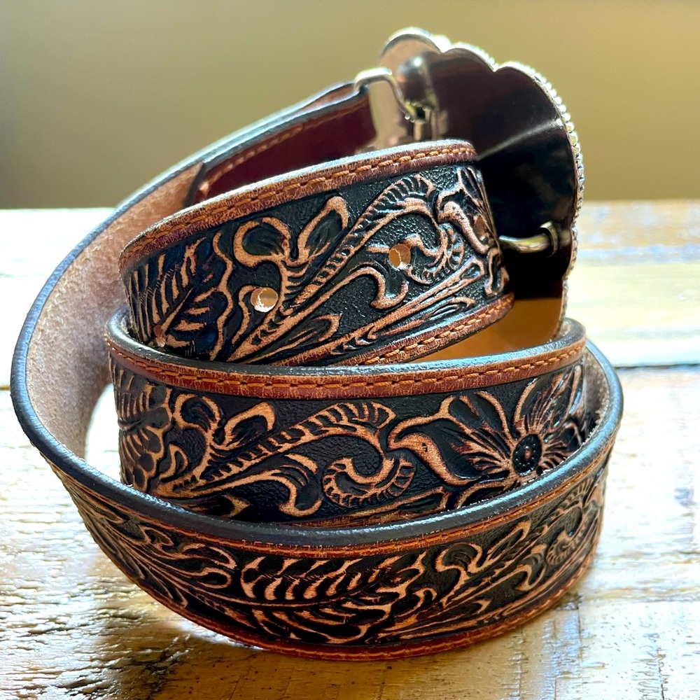 Tony Lama Leather Belt